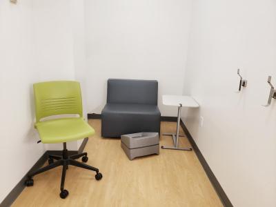 image of chairs and tables in lactation room