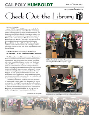 Library Newsletter Spring 2022