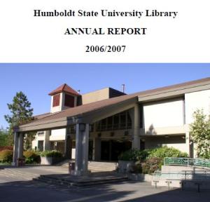 cover image of HSU Library Annual Report 2006/2007