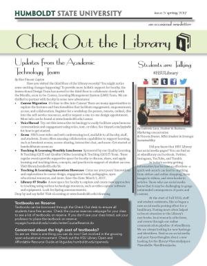 Spring 2017 Library Newsletter