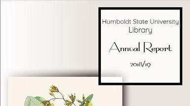 cover of the Library's annual report