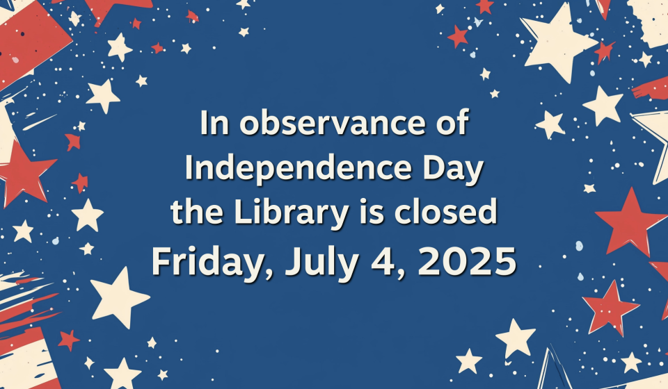 Closed July 4th